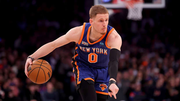 New York Knicks shooting guard Donte DiVincenzo